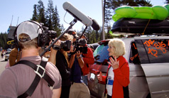 photo of a film crew